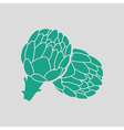 artichoke icon vector image