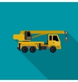 crane flat icon vector image