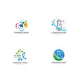 lab logo icon template icons vector image
