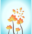 3d papercut layers in gradient banner vector image