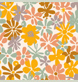 retro vintage festive abstract spring or summer vector image