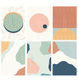 geometric background with japanese pattern vector image vector image