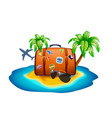 case 6 island vector image