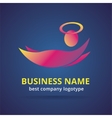 angel icon logotype vector image