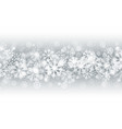 blurred motion falling snow blizzard effect vector image vector image