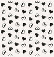 love theme hearts valentines day seamless pattern vector image