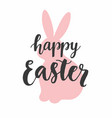 happy easter greeting card vector image vector image