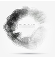 abstract smoke background vector image vector image