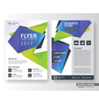 multipurpose corporate business flyer layout vector image
