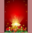 christmas festive background image vector image vector image