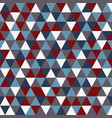 triangle pattern with retro and fashion concept vector image