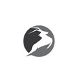 deer logo vector image