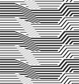 geometric pattern by stripes vector image