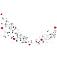 notes dance vector image vector image