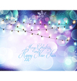 background for christmas and new year vector image vector image