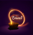 happy diwali vector image vector image