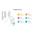 modern infographic template vector image