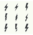 abstract background with electric lightning vector image vector image
