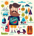 summer vector image