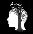 ecology think vector image