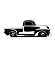 3100 truck isolated white background vector image vector image