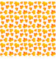 seamless autumn pattern vector image vector image