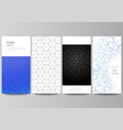 minimalistic layout vector image
