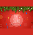 christmas composition holiday wishes vector image