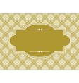 vintage background vector image vector image