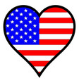 love america vector image