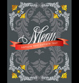 menu30 vector image vector image