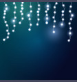 christmas light concept vector image vector image