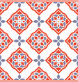 Portuguese azulejo tiles red and white gorgeous vector image Portuguese azulejo tiles red and white gorgeous