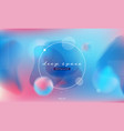 liquid color background design fluid gradient vector image vector image