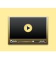 media player vector image