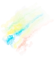 watercolor art hand paint eps10 vector image