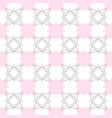 tile pattern with white grey and pink background vector image vector image
