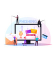 password phishing hacker attack concept hackers vector image