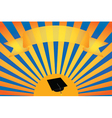 graduation background vector image