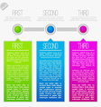 progress infographics vector image