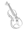 Violin Royalty Free Vector Image - VectorStock