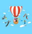 3d isometric flat conceptual vector image