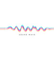 background with color abstract blend wave vector image vector image