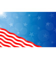 american abstract background with stars and stripe vector image
