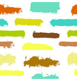 pastel watercolor strokes hand painted seamless vector image