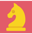 chess knight icon vector image vector image