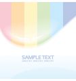 rainbow drop vector image vector image