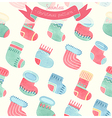 pattern socks vector image vector image