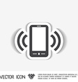 ringing phone the call vector image