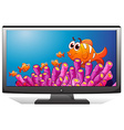 television vector image